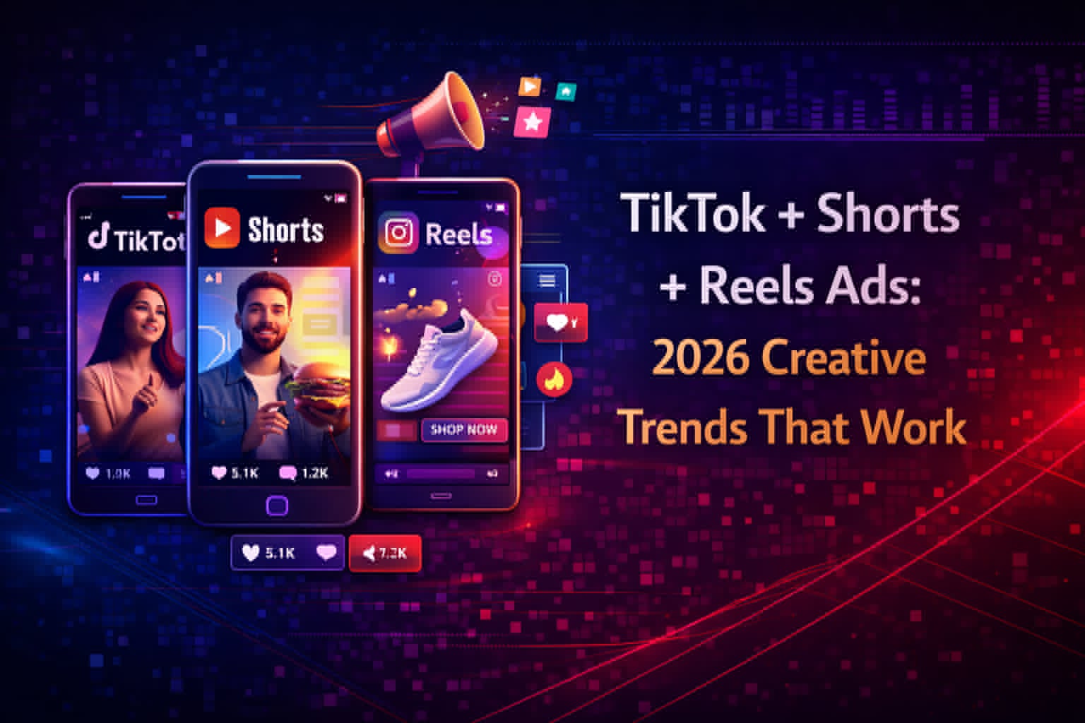 TikTok + Shorts + Reels Ads