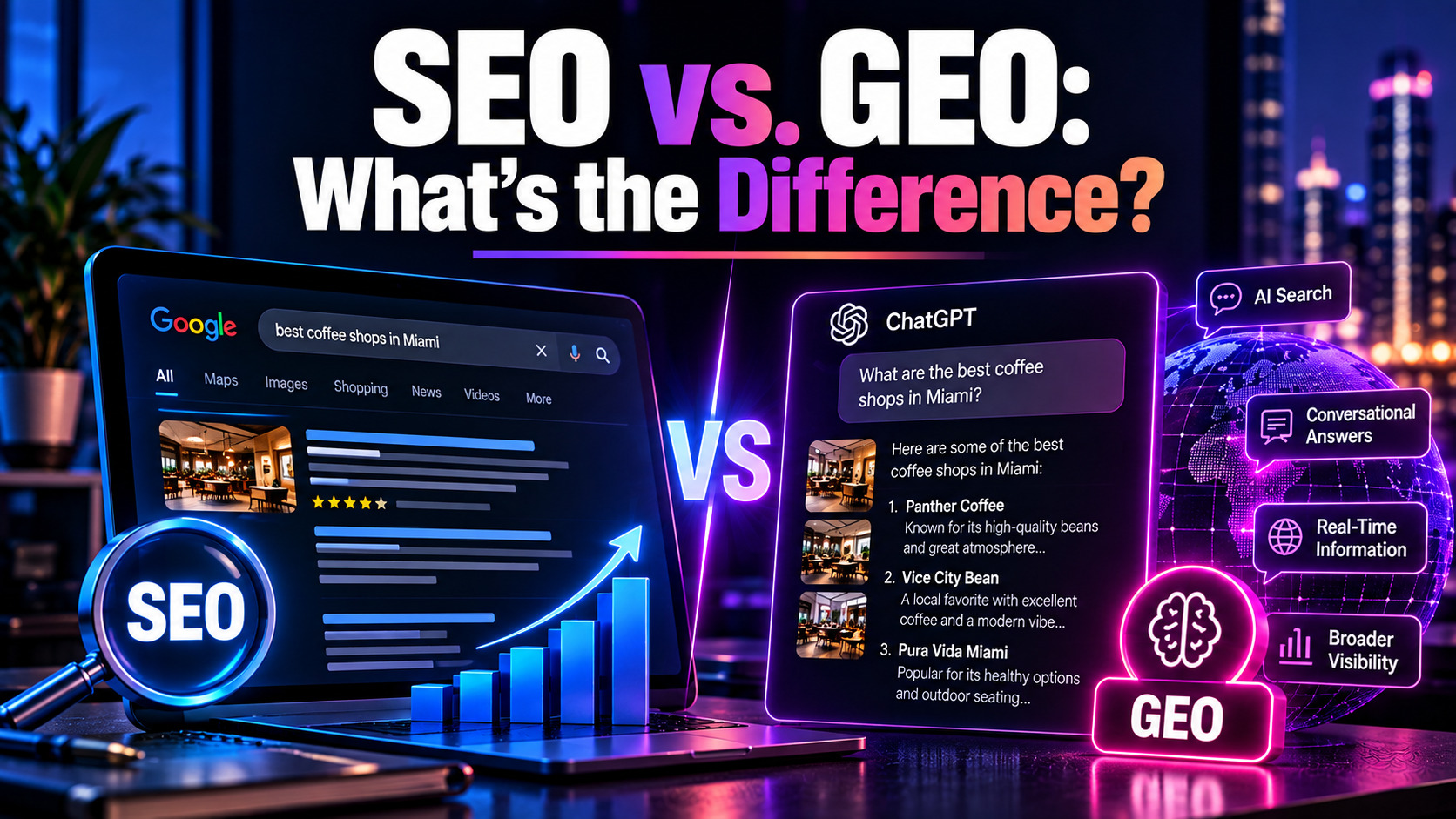 SEO vs GEO - What’s the Difference